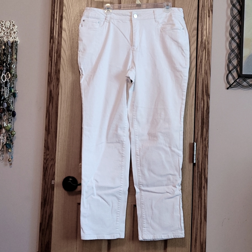 White jeans